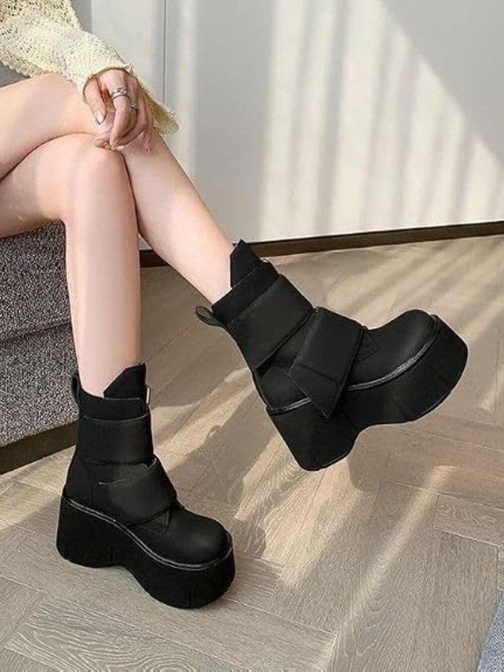 Wedge Ankle Boots